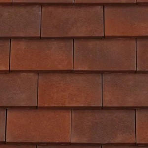 REDLAND ROOFING TILE Rosemary Clay Classic, 83 Heather Brindle (Sanded), Sanded / Granular, Clay