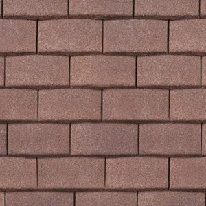 REDLAND Plain Roofing Tile, 18 Hedgerow Brown (Granular), Sanded / Granular, Concrete