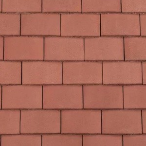 REDLAND Plain Roofing Tile, 34 Terracotta, Smooth Finish, Concrete