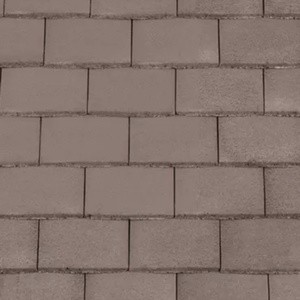 REDLAND Plain Roofing Tile, 36 Tudor Brown, Smooth Finish, Concrete