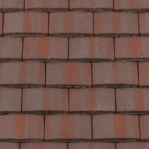 REDLAND Plain Roofing Tile, 52 Breckland Brown, Smooth Finish, Concrete