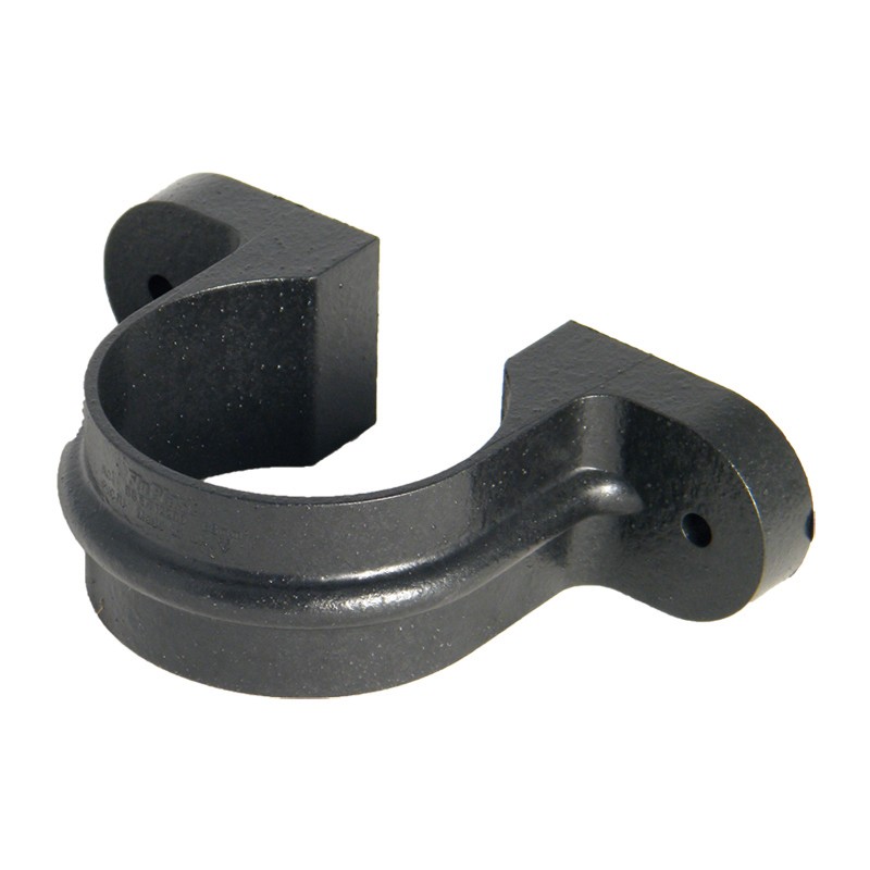 FLOPLAST Guttering 68mm Round Cast Iron Style - Pipe Clips