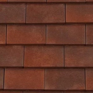 REDLAND ROOFING TILE Rosemary Classic Ornamental, 83 Heather Brindle (Sanded), Sanded / Granular, Clay