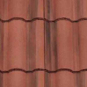 REDLAND ROOFING TILE Regent, 39 Farmhouse Red, Smooth Finish, Concrete