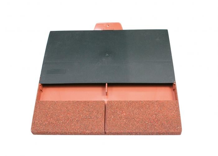 Klober Uni Plain Tile Vent Terracotta   KLOUPTVTC