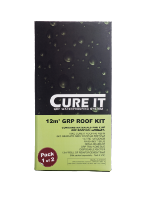 Cure It GRP 12Mtr Sq Roofing Kit   CITCUREITKIT