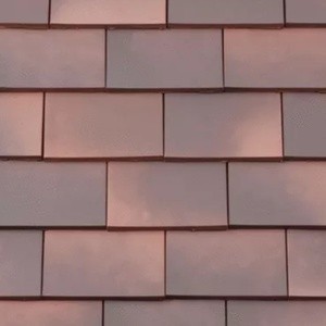 REDLAND ROOFING TILE Rosemary Clay Classic, 82 Medium Mixed Brindle, Smooth Finish, Clay