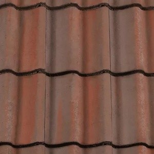 REDLAND ROOFING TILE Grovebury, 52 Breckland Brown, Smooth Finish, Concrete