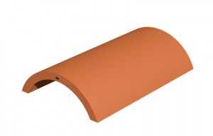 MARLEY TILES Lincoln Clay 375mm Third Round Hip
