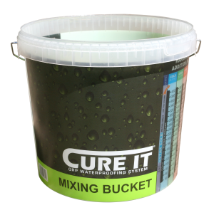 Cure It GRP Printed Mixing Bucket 10Ltr   CITBUCKET10L
