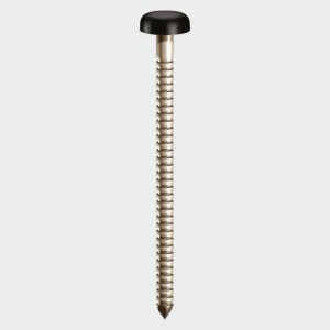 TIMCO PP30BL 30mm Polymer Head Pin- BLACK -250Pk  TIMPP30BL
