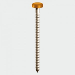 TIMCO PP30O 30mm Polymer Head Pin- OAK -250Pk  TIMPP30O