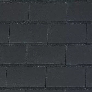 REDLAND Plain Roofing Tile, 77 Charcoal Grey (Coated), Smooth Finish, Concrete