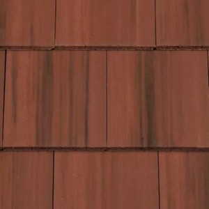 REDLAND Richmond 10 Slate, 38 Flame Red (Coated), Smooth Finish, Concrete