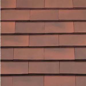 REDLAND ROOFING TILE Rosemary Classic Ornamental, 82 Medium Mixed Brindle, Smooth Finish, Clay