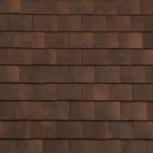 REDLAND ROOFING TILE Rosemary Clay Craftsman, 98 Victorian, Sanded / Granular, Clay