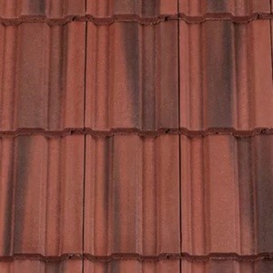 REDLAND ROOFING TILE REDLAND ROOFING TILE 49, 78 Rustic Red (Coated), Smooth Finish, Concrete