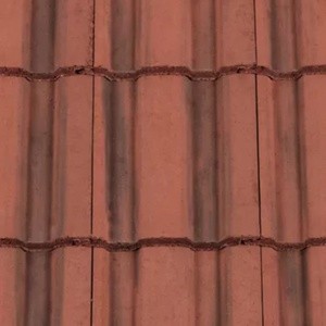 REDLAND ROOFING TILE Renown, 39 Farmhouse Red, Smooth Finish, Concrete