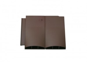 Klober Twin Plain Vent Smooth Brown   KLOTPVSBR