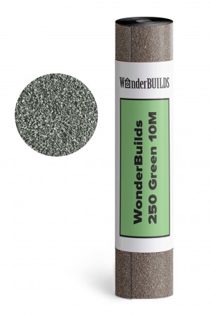 WonderBUILDS 250 Pour & Roll Cap Sheet Green Mineral 10m [WB250GM]